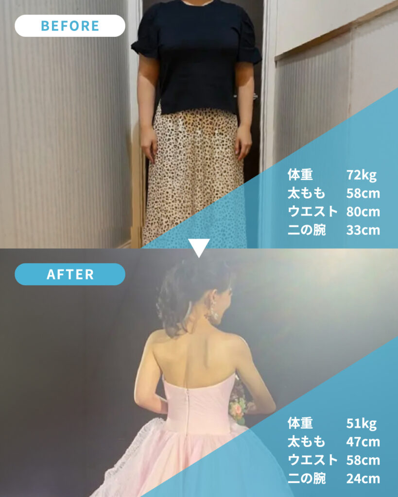 VASEお客様のビフォーアフター 事例3