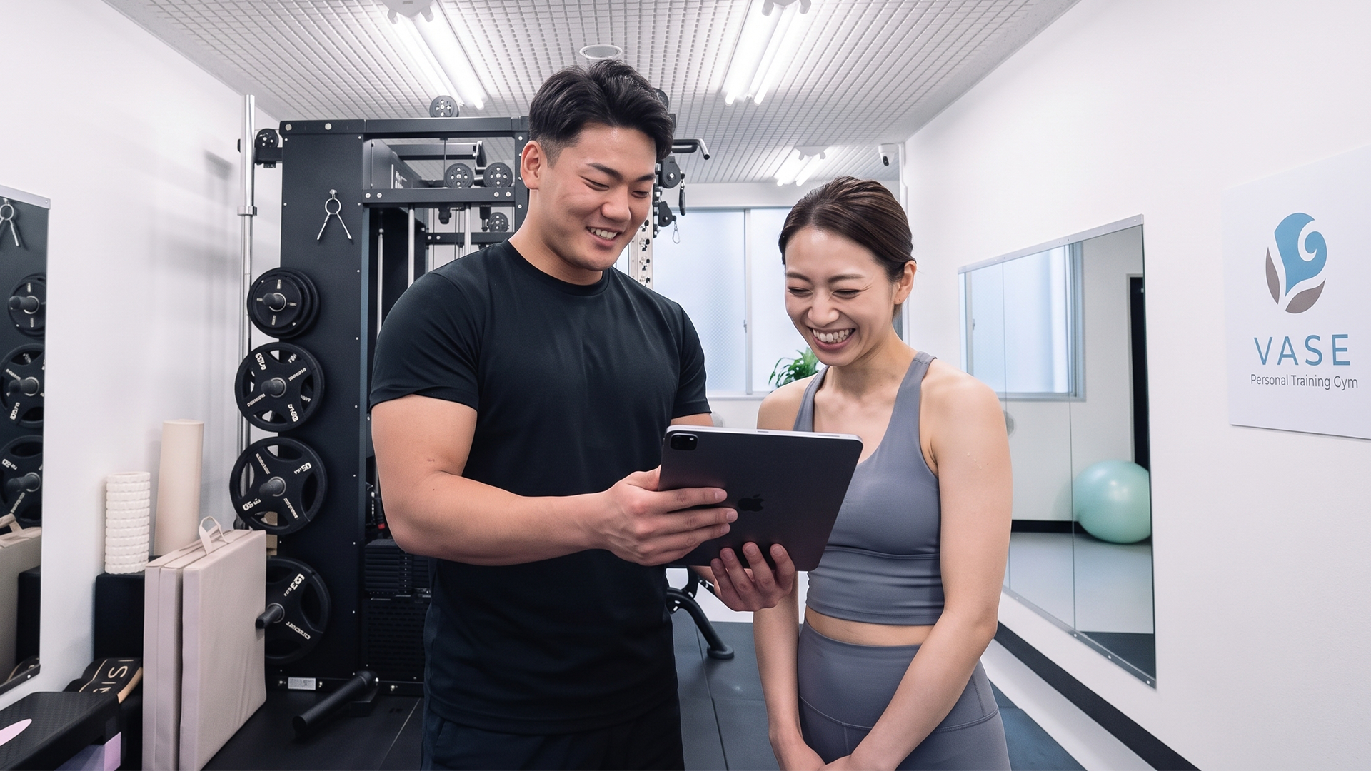 VASE八王子店で正しい知識とトレーニングフォームを身につける